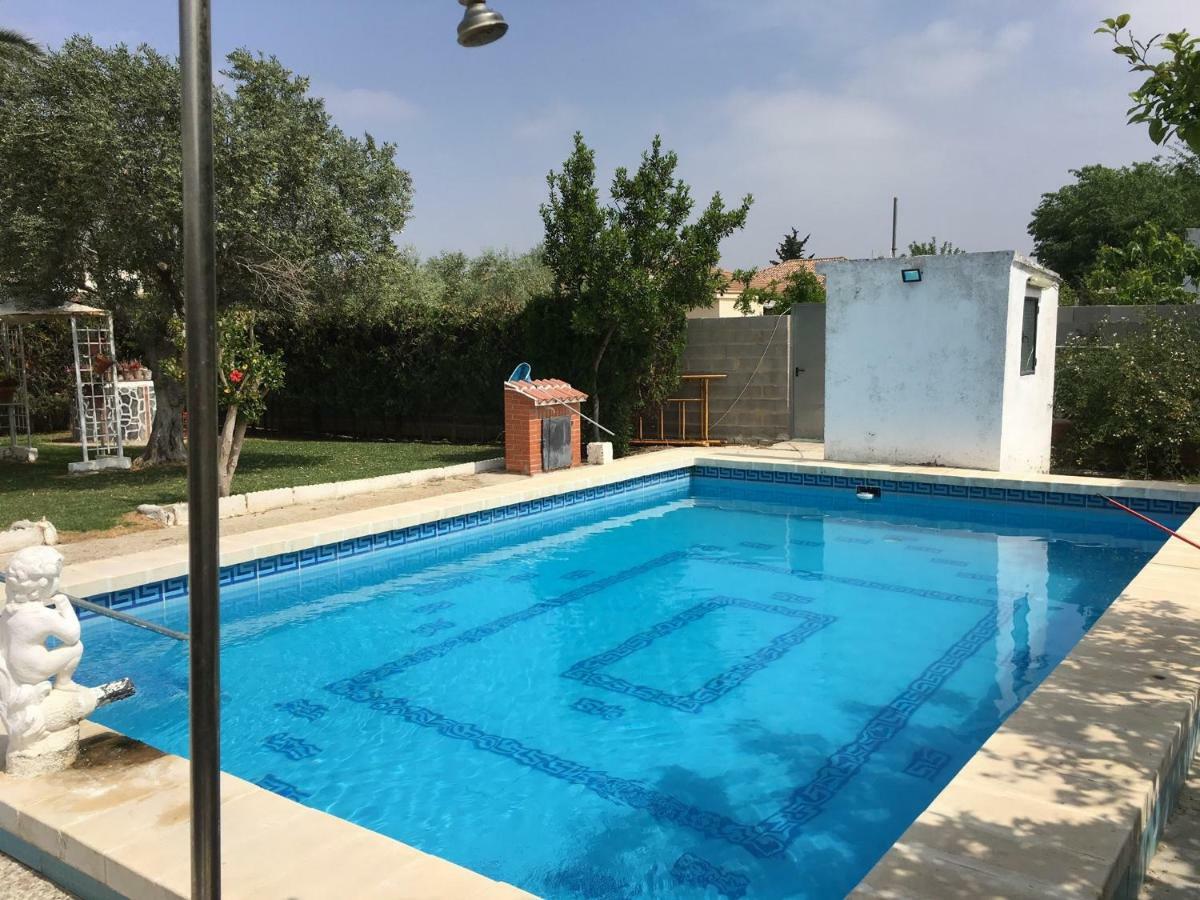 Chalet Piscina Jakuzzi Sevilla Hacienda de Tarazona Eksteriør billede